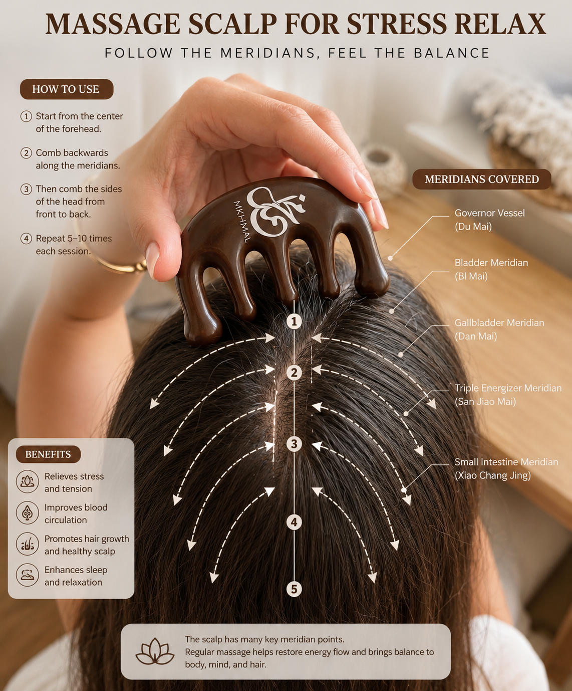 Scalp Massage Comb